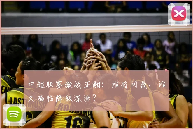 中超联赛激战正酣：谁将问鼎，谁又面临降级深渊？