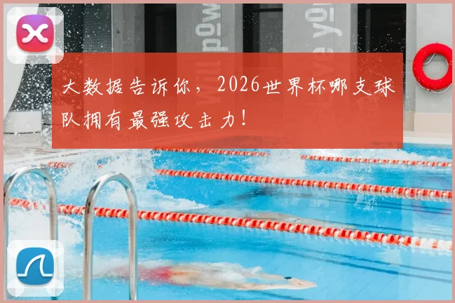 大数据告诉你，2026世界杯哪支球队拥有最强攻击力！